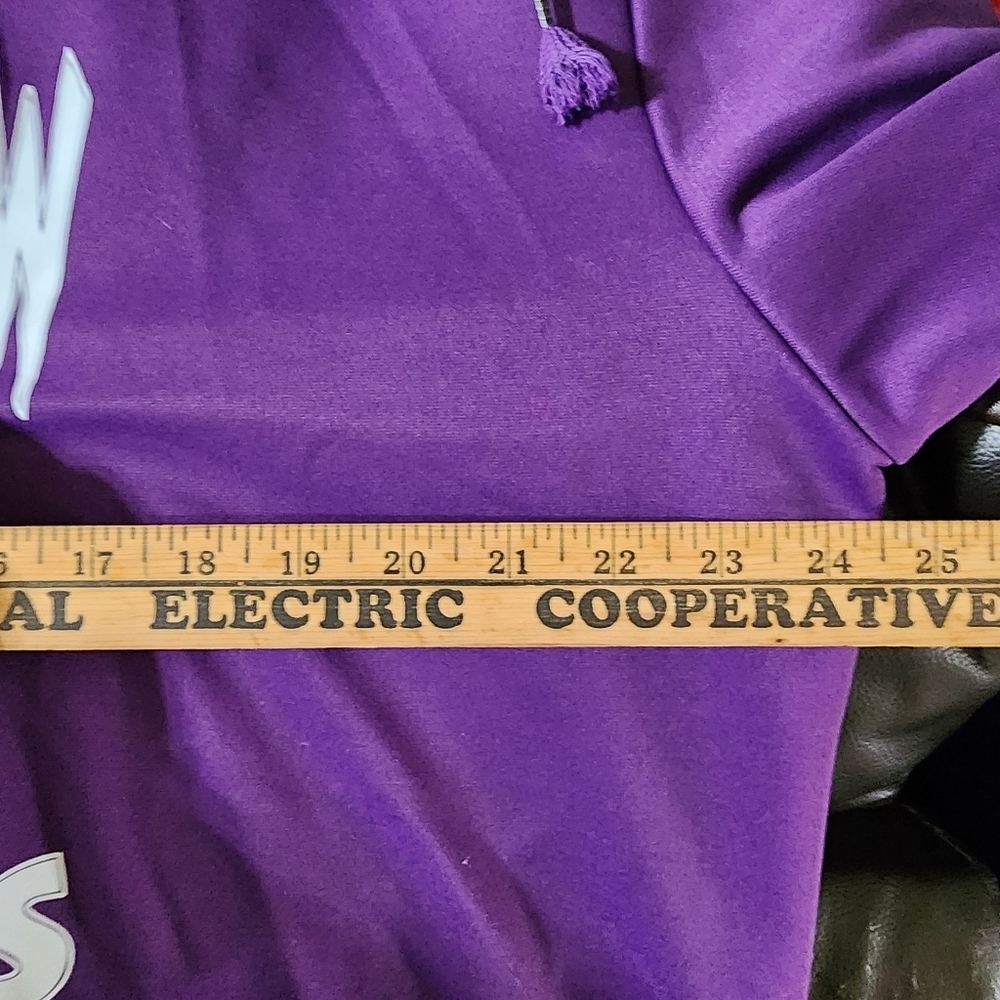 Death Row Records Hoodie Men's 2XL Purple Hooded Sweatshirt XXL Rap Hip Hop - Picture 4 of 8